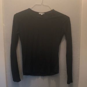 James Perse dark navy blue long sleeve size 0